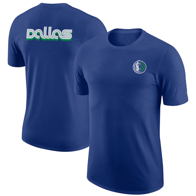 Men's Dallas Mavericks Blue 2022/23 City Edition T-Shirt